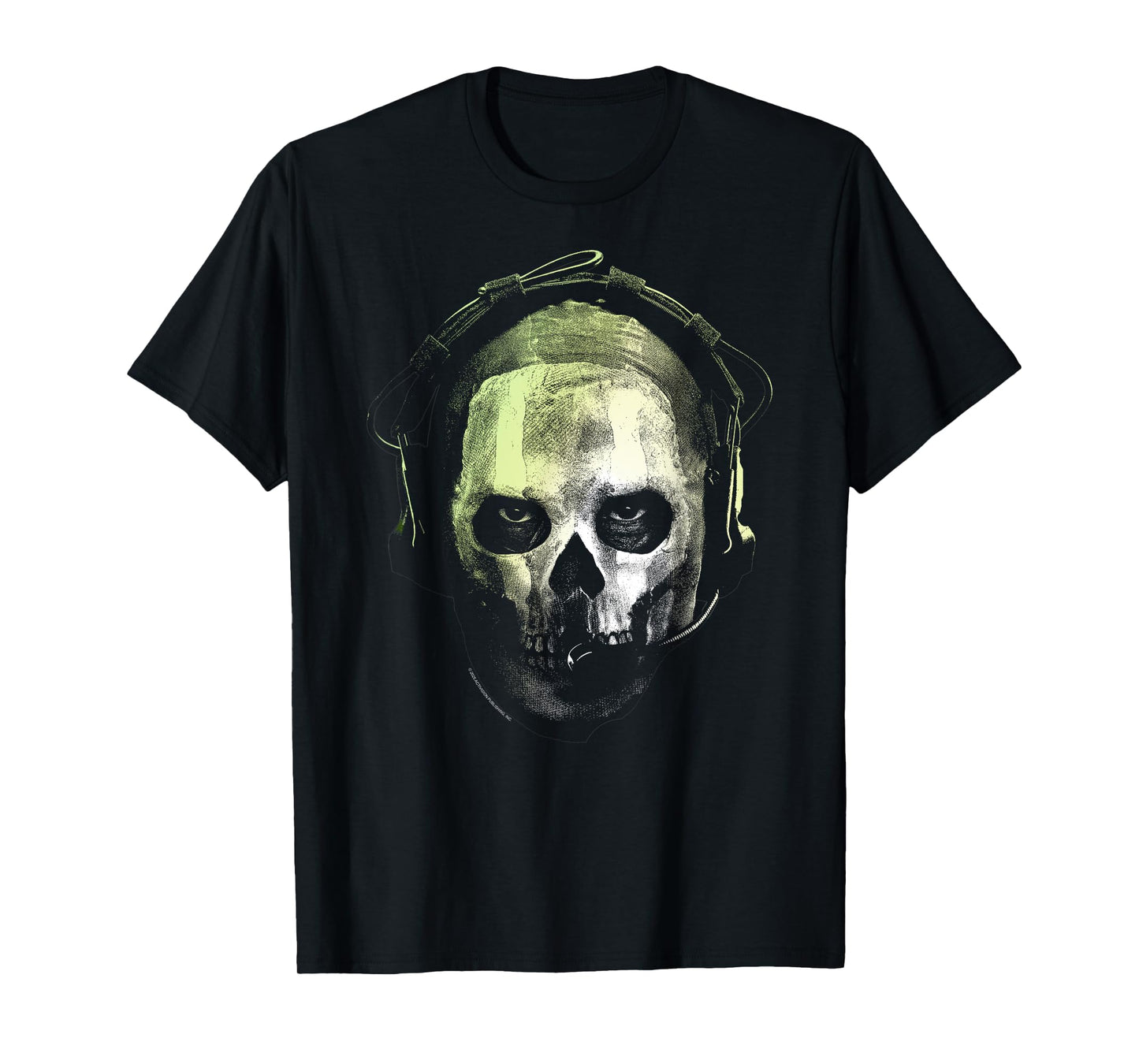 Call of Duty Ghost Skull Portrait Video Game T-Shirt