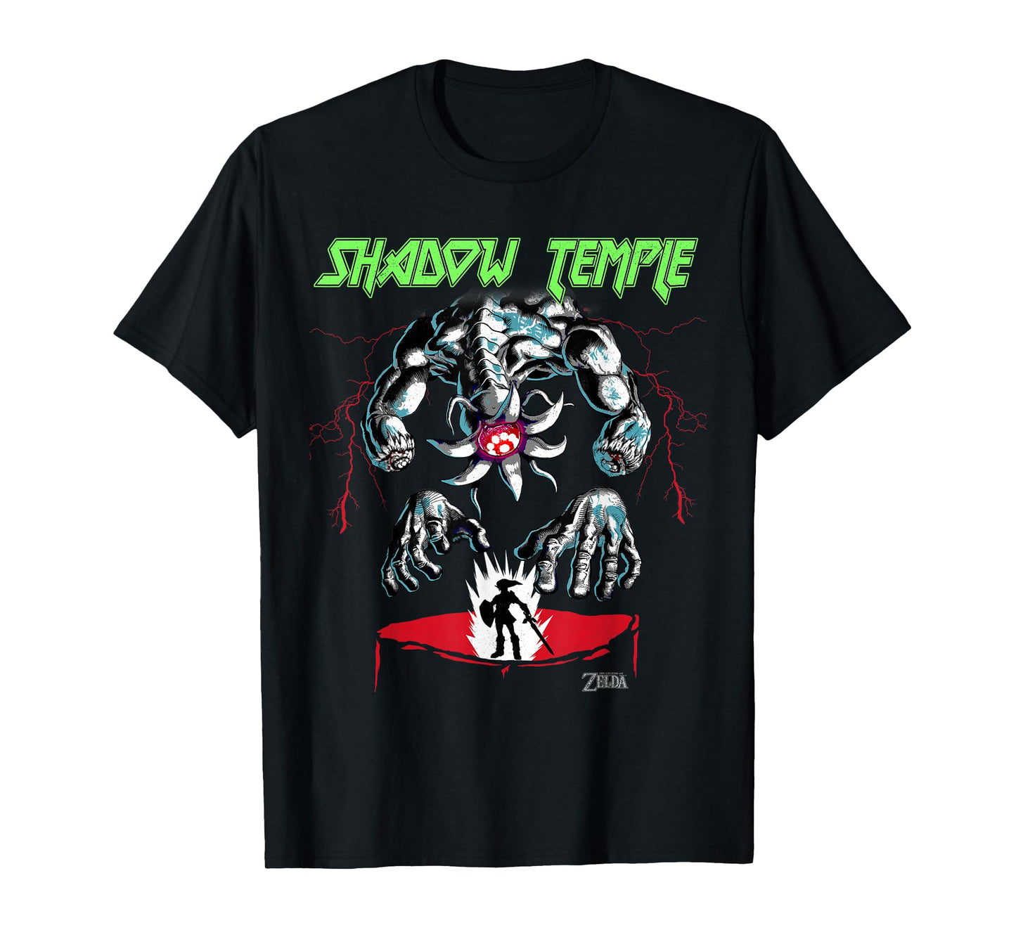 Nintendo Zelda Ocarina of Time Link & Shadow Temple T-Shirt T-Shirt