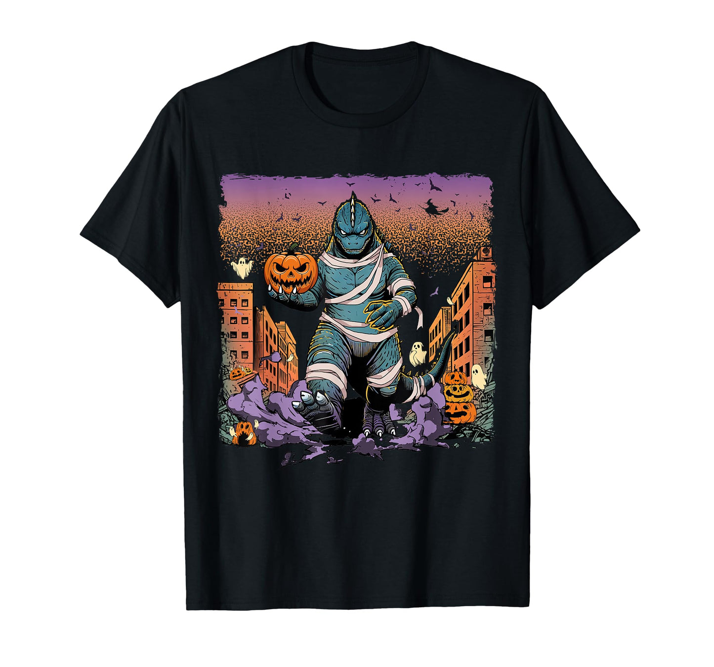 Kaiju Halloween Shirt Kaiju Monster Japanese Art Lover T-Shirt