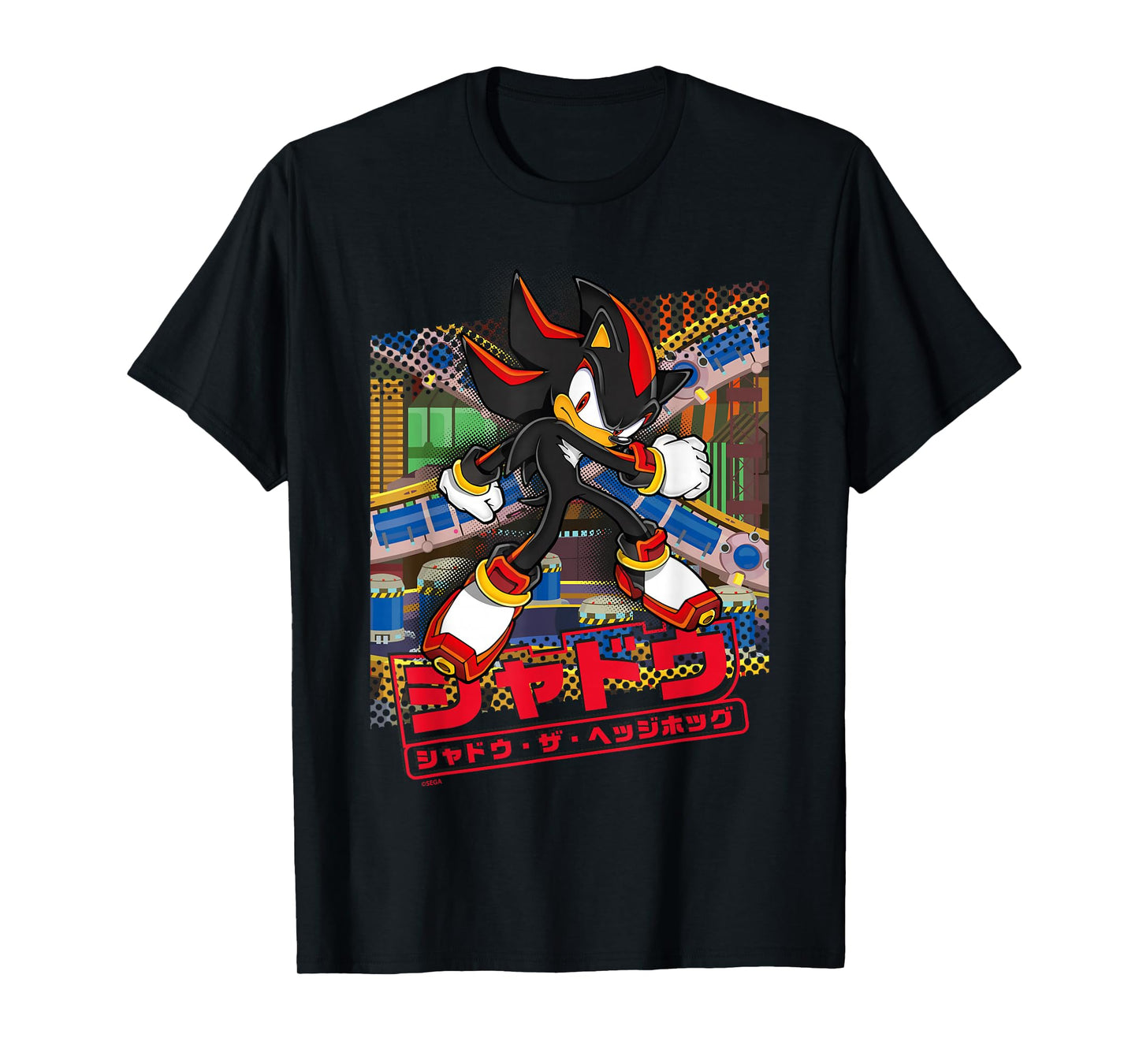 Sonic the Hedgehog - Shadow the Hedgehog (Japanese logo) T-Shirt