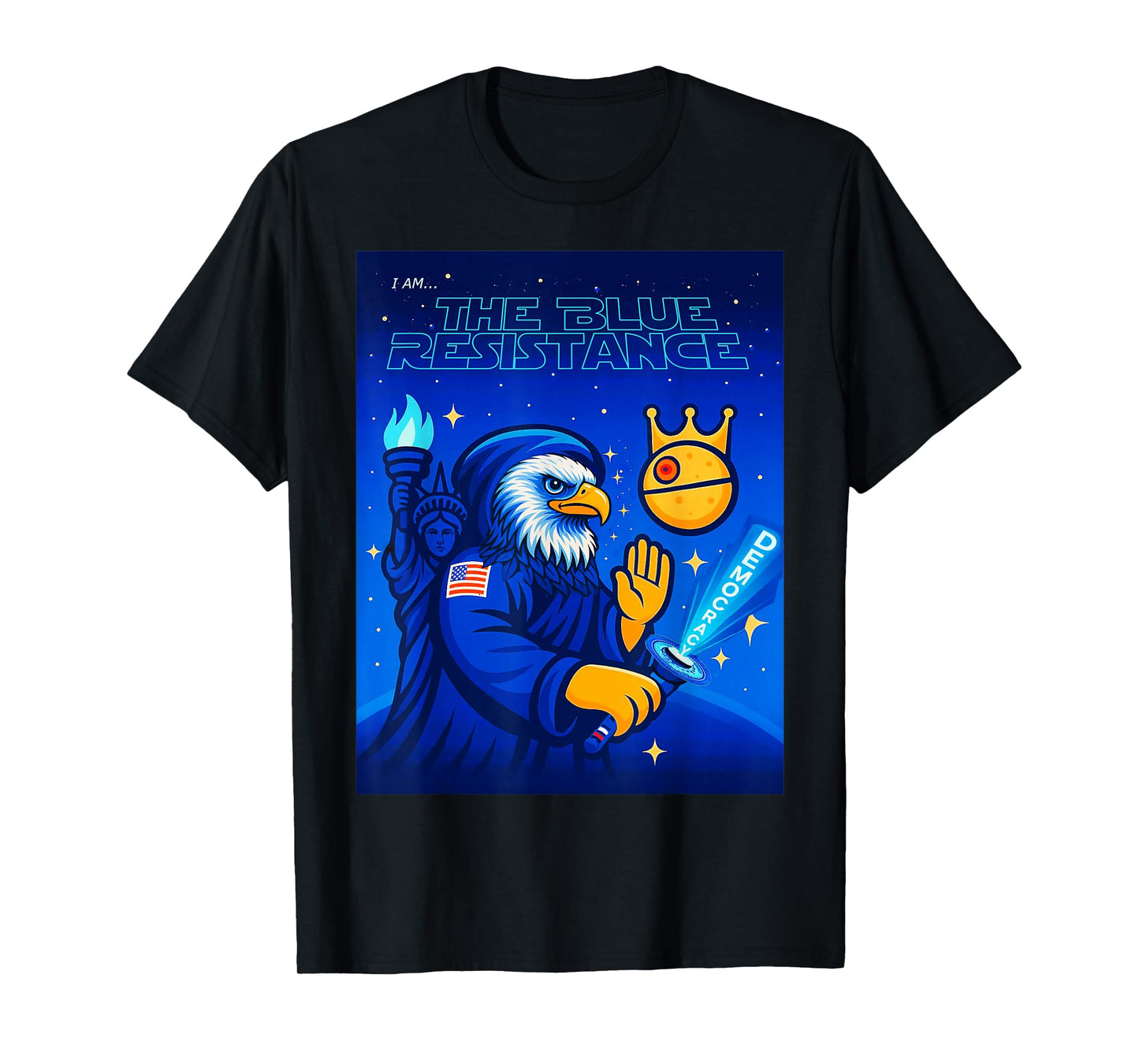 No Kings,No Wars, Resist, Liberty,Eagle,Democracy, Political T-Shirt