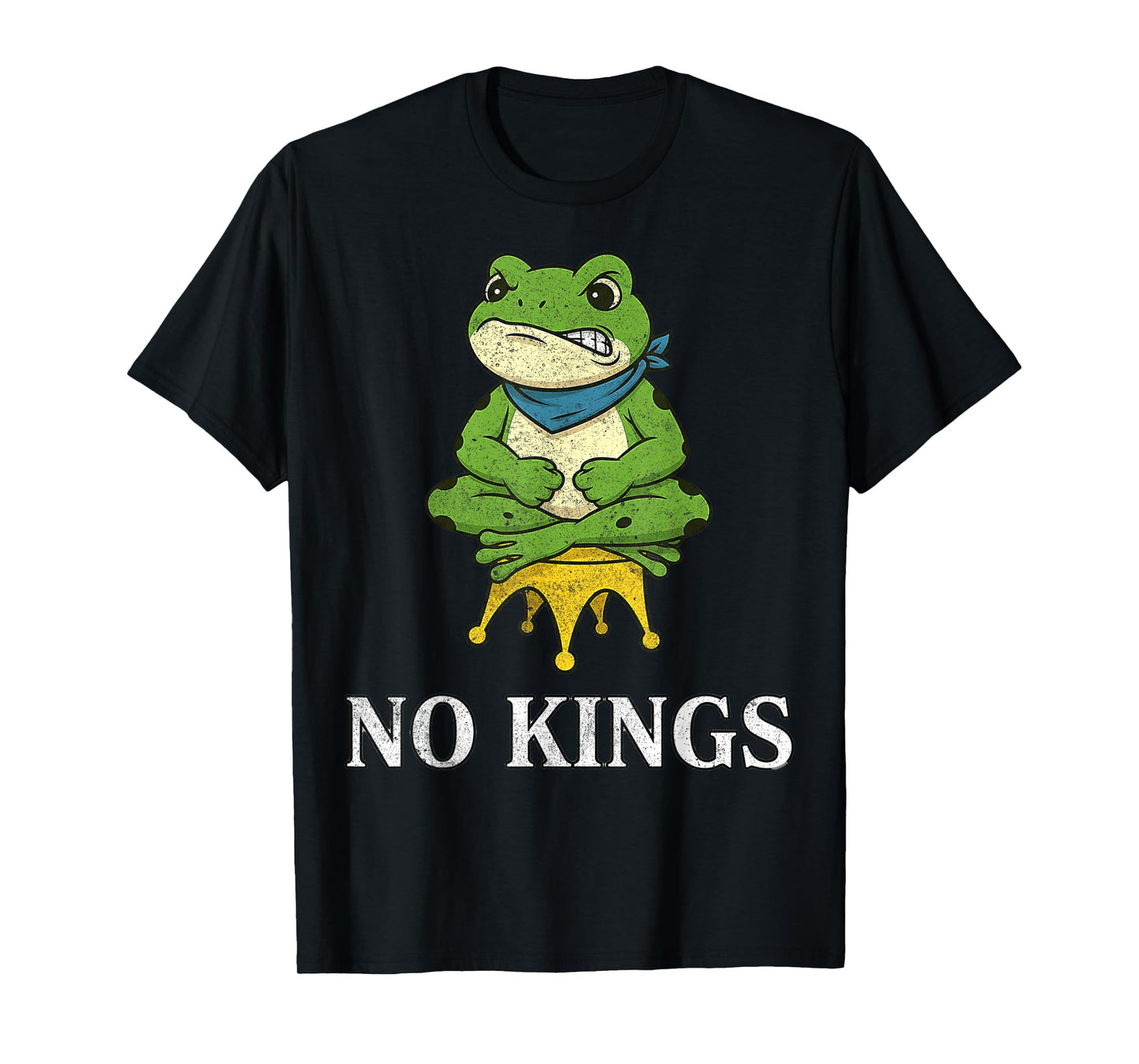Freedom Portland Frog Resist No Kings T-Shirt