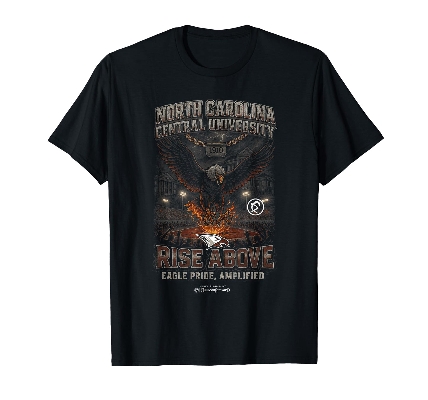 North Carolina Central University - Yard NCCU Bootleg - HBCU T-Shirt