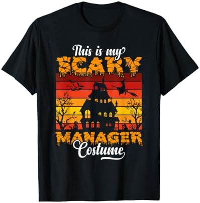 Manager halloween costume Boss Halloween T-Shirt - T-Shirt | Black